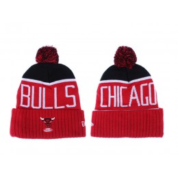 NBA Chicago Bulls Red Beanie LX Snapback