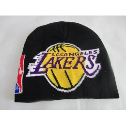 NBA Los Angeles Lakers Black Beanie LX Snapback