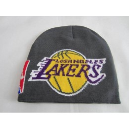 NBA Los Angeles Lakers Grey Beanie LX Snapback