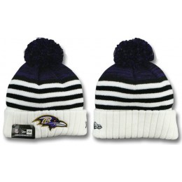 NFL Baltimore Ravens Stripe Beanie DF Snapback