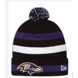 NFL Baltimore Ravens Stripe Beanie SD Snapback