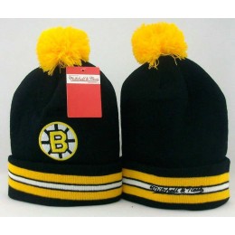 NHL Boston Bruins Black Beanie JT Snapback