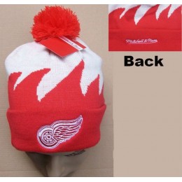 NHL Detroit Red Wings Mitchell&Ness Shark tooth Beanie JT Snapback