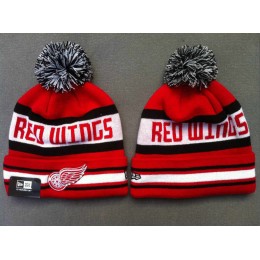 NHL Detroit Red Wings Red Beanie 2 SF Snapback
