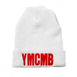 YMCMB Beanie White 1 XDF Snapback