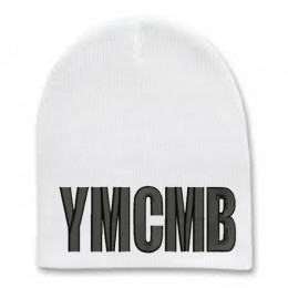 YMCMB Beanie White XDF Snapback