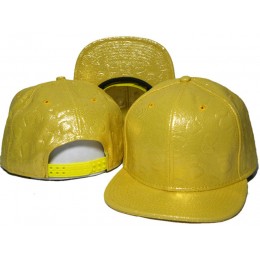 Yellow Snapback Hat DD Snapback