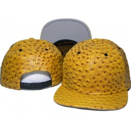 Yellow Snapback Hat DD 1 Snapback