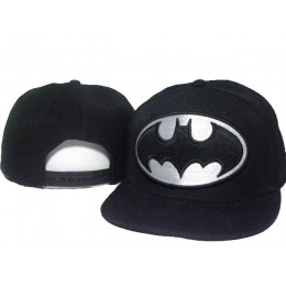 Batman Black Snapback Hat DD 0512 Snapback