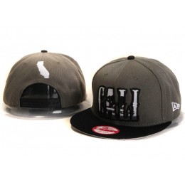 Califomia Republic Collection Grey Snapback Hat YS 2 Snapback