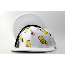Cartoon Simpson Snapback Hat QH 1 0721 Snapback