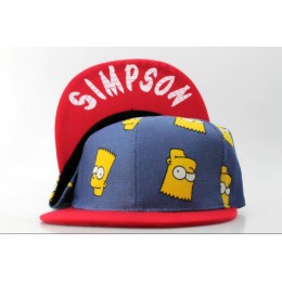 Cartoon Simpson Snapback Hat QH 0721 Snapback
