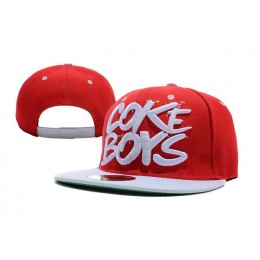 Coke Boys Red Snapbacks Hat GF Snapback