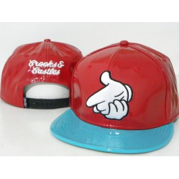Crooks and Castles leather Hat DD4 Snapback