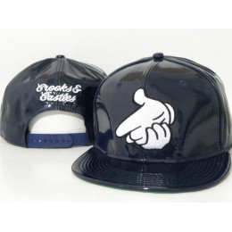 Crooks and Castles leather Hat DD6 Snapback