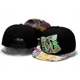 DC Black Snapback Hat YS 0613 Snapback
