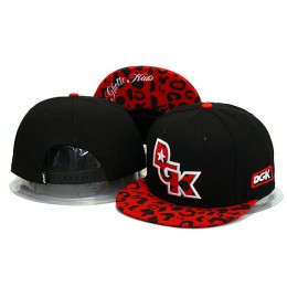DGK Black Snapback Hat YS 1 0613 Snapback