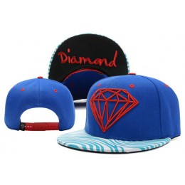 Diamond Blue Snapback Hat XDF Snapback