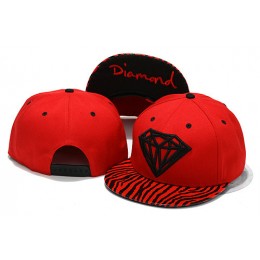 Diamonds Supply Co Red Snapbacks Hat YS Snapback