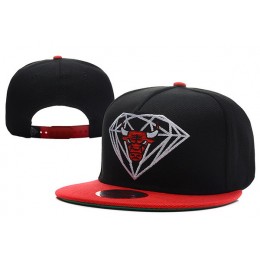 Diamond Bull Black Snapback Hat XDF 0528 Snapback
