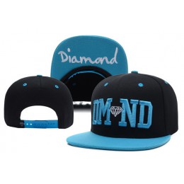 Diamond Black Snapback Hat XDF 0617 Snapback