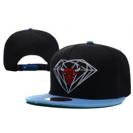Diamond Bull Black Snapback Hat XDF 0512 Snapback