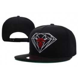 Diamond Bull Black Snapback Hat XDF2 0512 Snapback