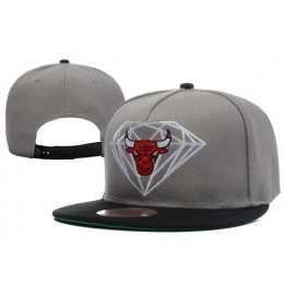Diamond Bull Grey Snapback Hat XDF 0512 Snapback