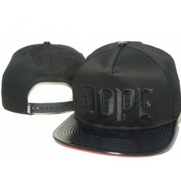Dope Black Snapback Hat DD 0721 Snapback