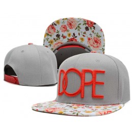 Dope Grey Snapback Hat SD 2 Snapback