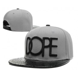 Dope Grey Snapback Hat SD Snapback