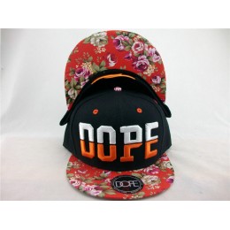 Dope Black Snapback Hat JT4 0512 Snapback