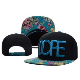 Dope Floral Black Snapback Hat XDF1 0512 Snapback