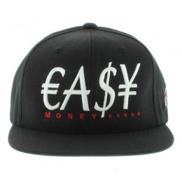 Easy Money Black Snapbacks Hat GF Snapback