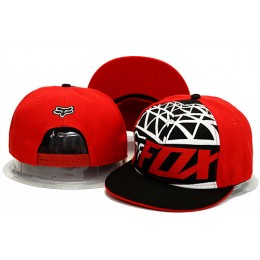 FOX Red Snapback Hat YS 0613 Snapback