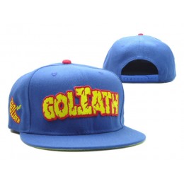 Goliath Blue Snapback Hat SF Snapback