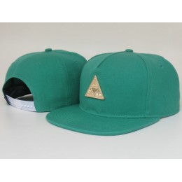 HUF Green Snapback Hat LS Snapback