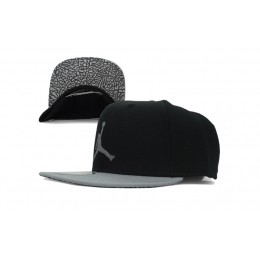Jordan Black Snapback Hat GF 1 0721 Snapback