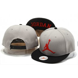 Jordan Grey Snapback Hat YS 0721 Snapback