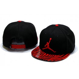 Jordan Black Snapback Hat YS 0528 Snapback