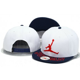 Jordan White Snapback Hat YS 0606 Snapback