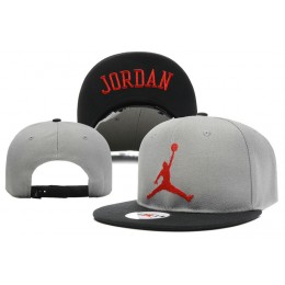 Jordan Grey Snapback Hat XDF 0512 Snapback