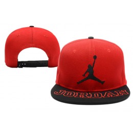 Jordan Red Snapback Hat XDF1 0512 Snapback
