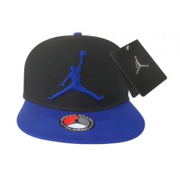 Jordan Black Snapback Hat GF Snapback