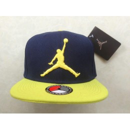 Jordan Blue Snapback Hat GF Snapback