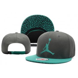 Jordan Grey Snapback Hat XDF 0613 Snapback