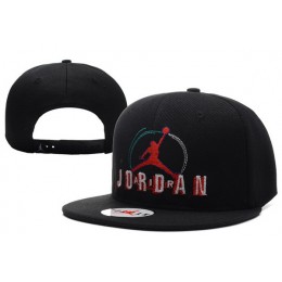 Jordan Retro 8 Jumpman Black Snapback Hat XDF 0613 Snapback