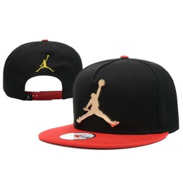 Jordan Metal Logo Black Snapback Hat 1 XDF 0526 Snapback