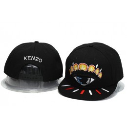 KENZO Black Snapback Hat YS 0701 Snapback