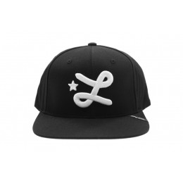 LRG Black Snapback Hat GF Snapback